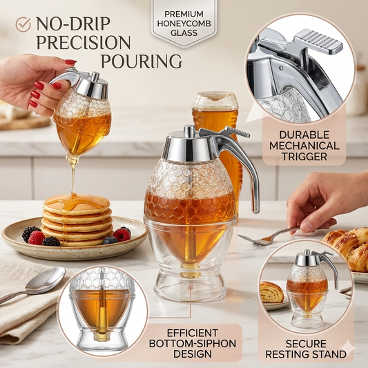 Honey dispenser Mess-Free smart-kitchen gadget