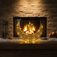 Gold Crescent Moon & Star Decorative Hanging Ornament