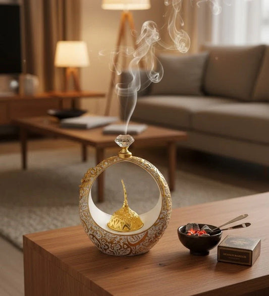 Hanging Golden Dome Showpiece