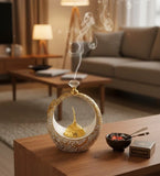 Hanging Golden Dome Showpiece